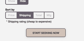Sort By Shipping